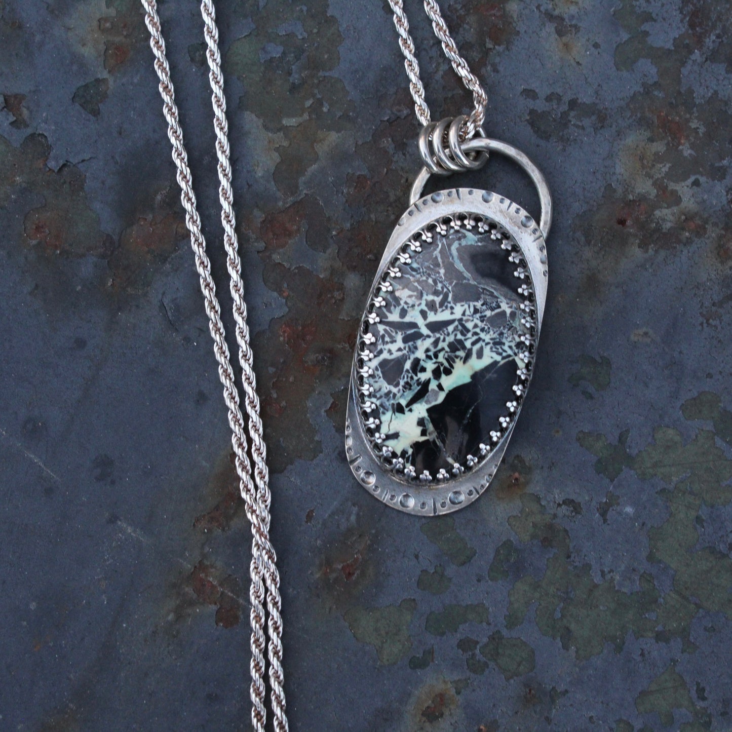 Variscite Rustic Necklace