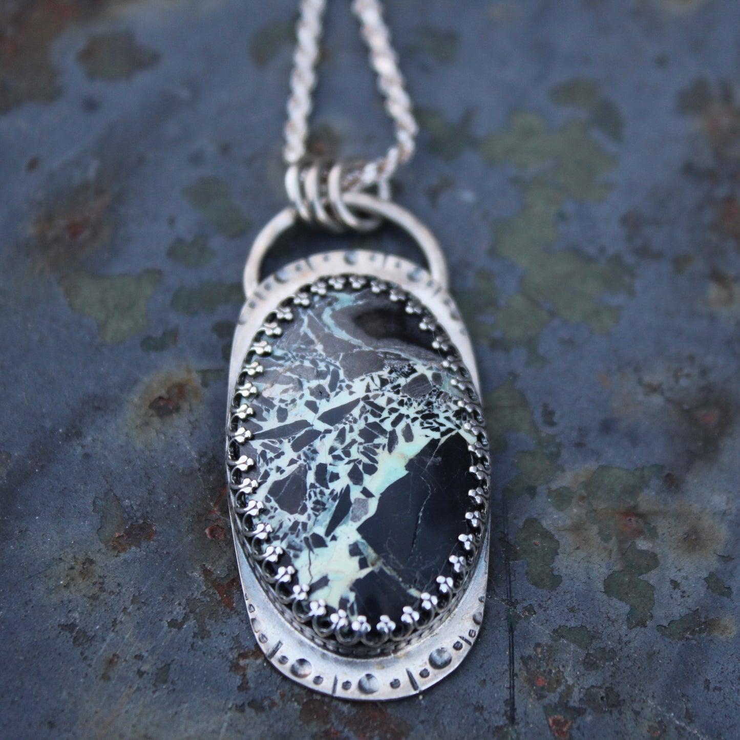 Variscite Rustic Necklace