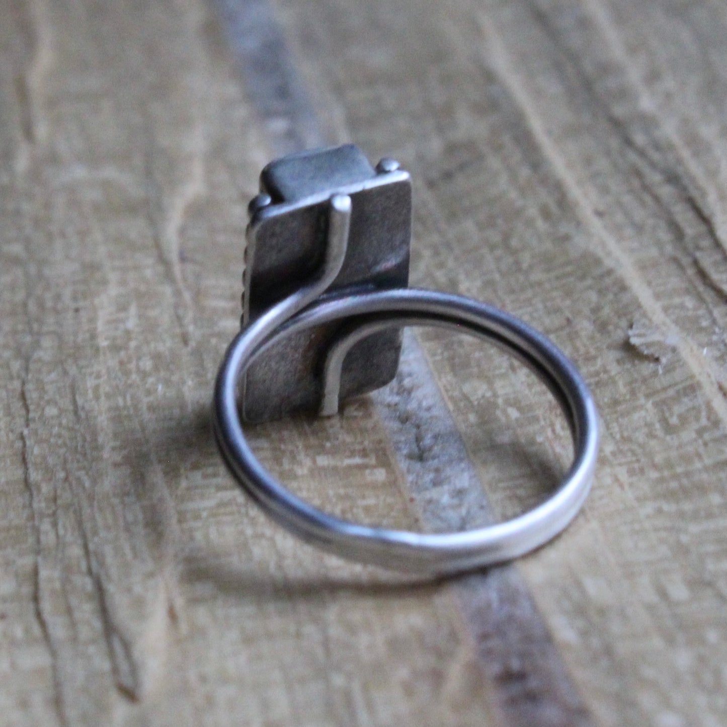 White Buffalo Ring Size 9