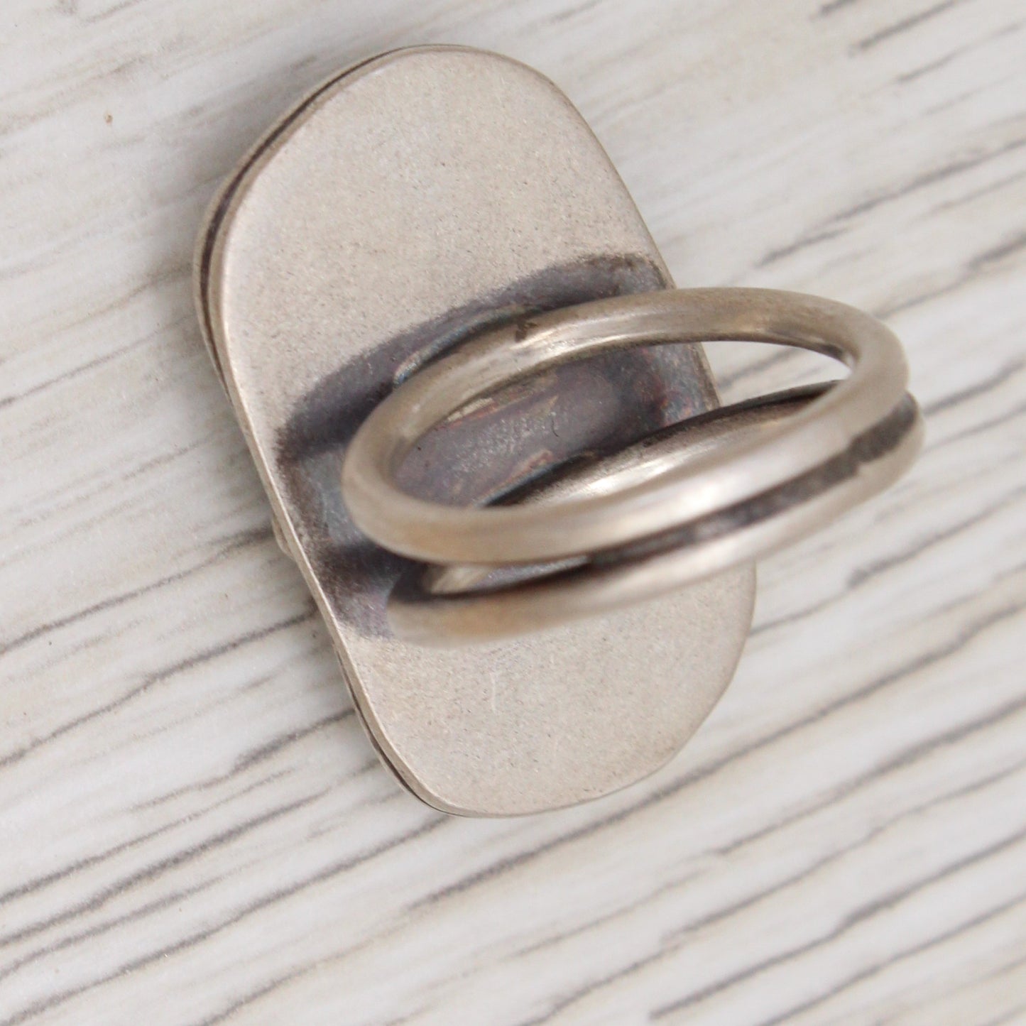 Size 6.5 Purple Opal Statement Ring