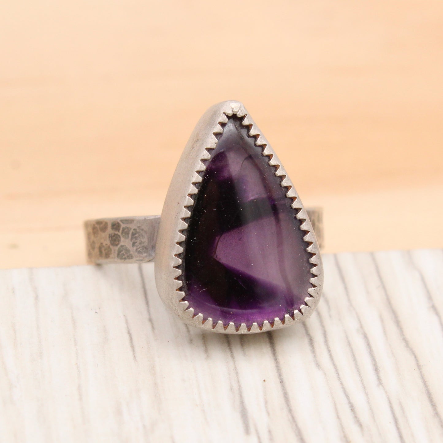 Size 10 Amethyst Ring