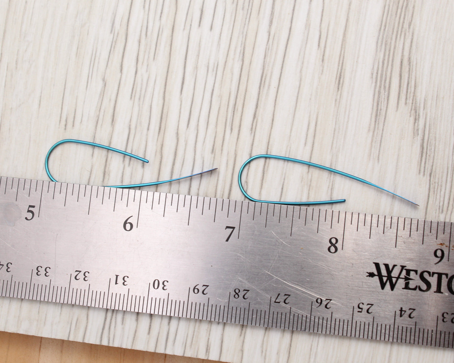 #3127 Turquoise Niobium Hook Earrings