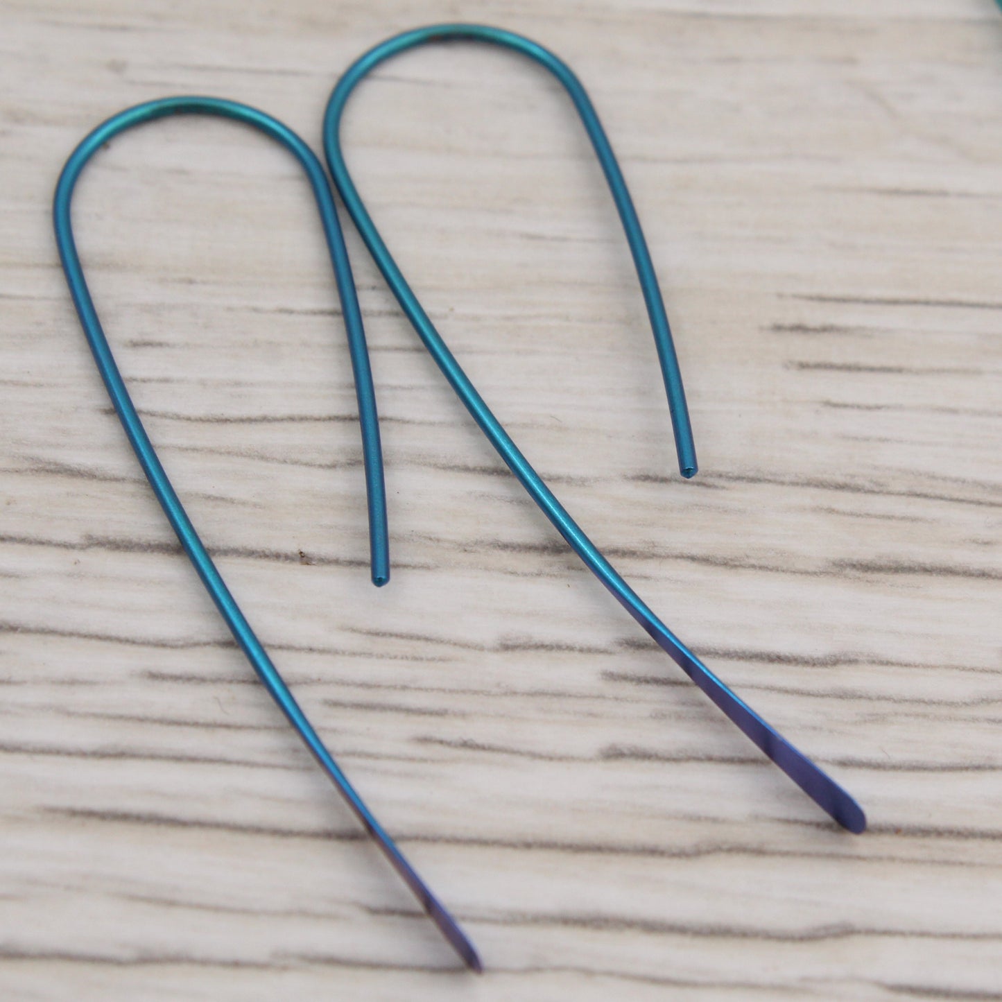 #3127 Turquoise Niobium Hook Earrings