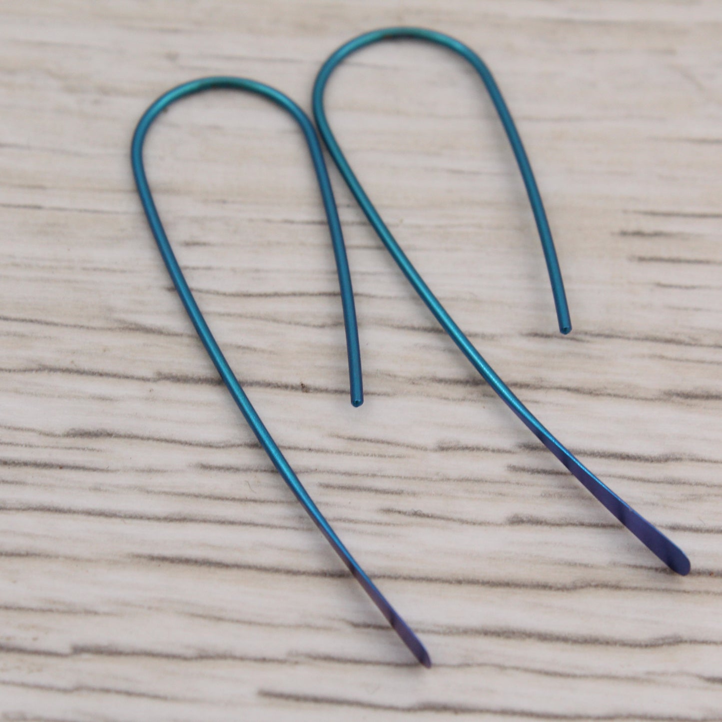 #3127 Turquoise Niobium Hook Earrings