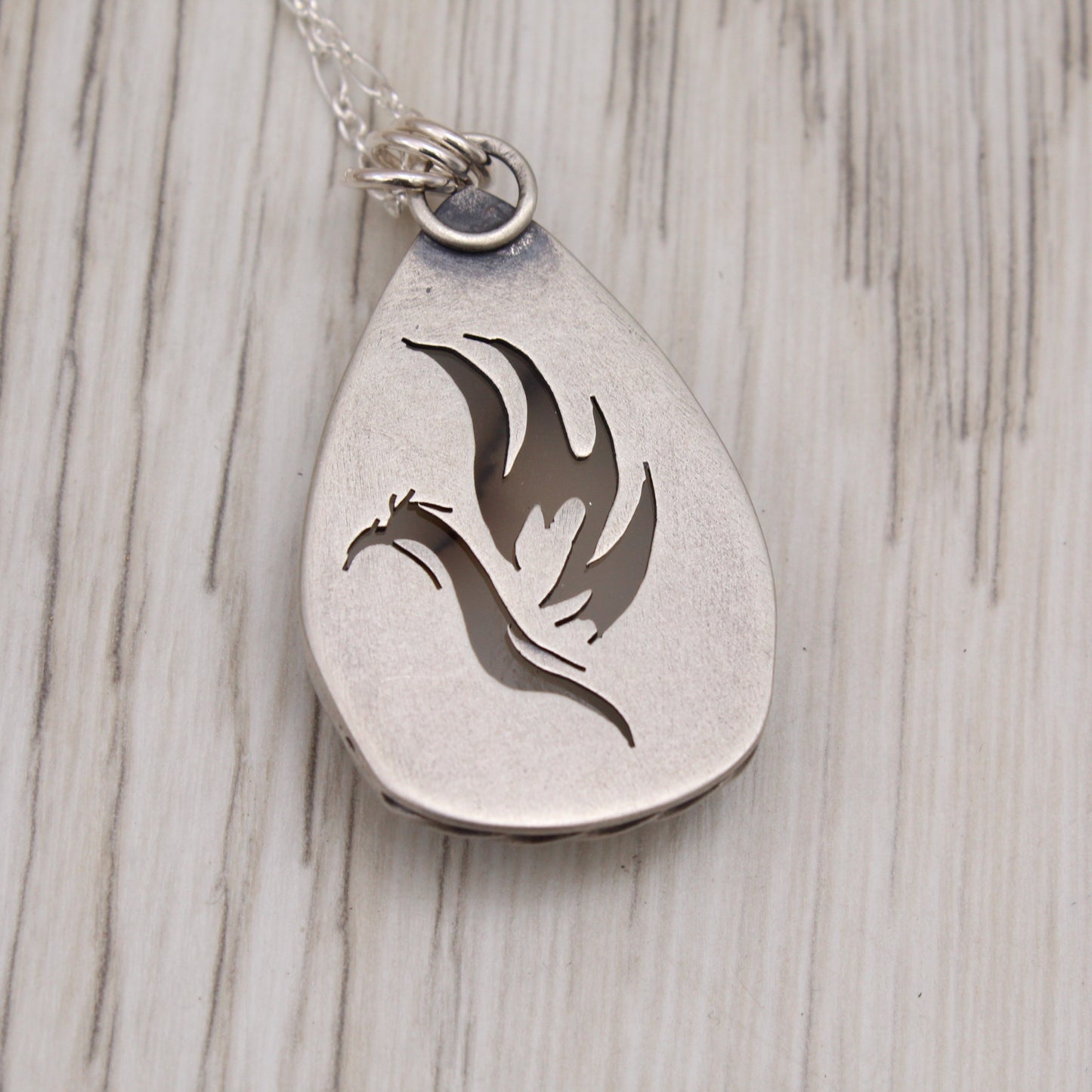 Montana Agate with Phoenix