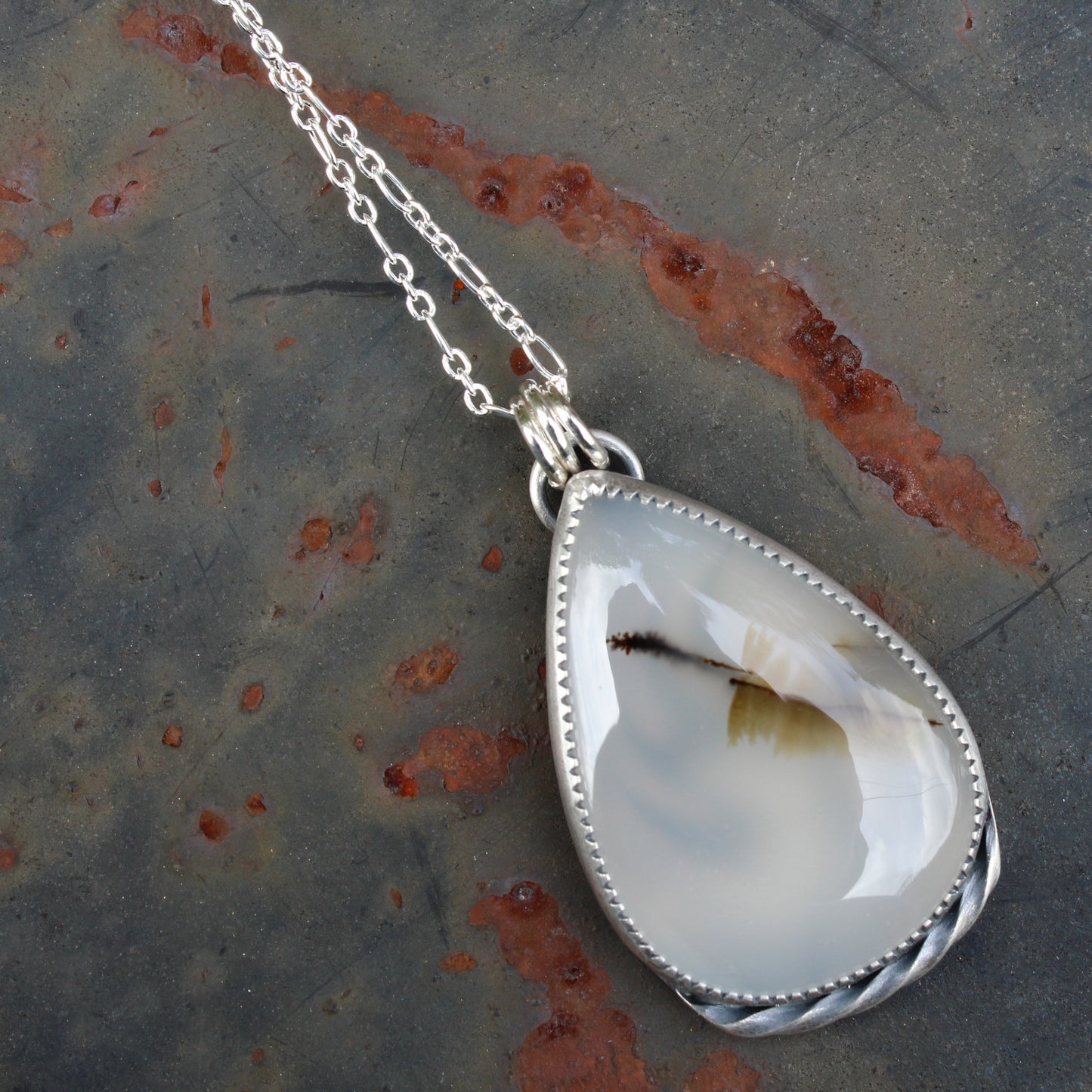 Montana Agate with Phoenix