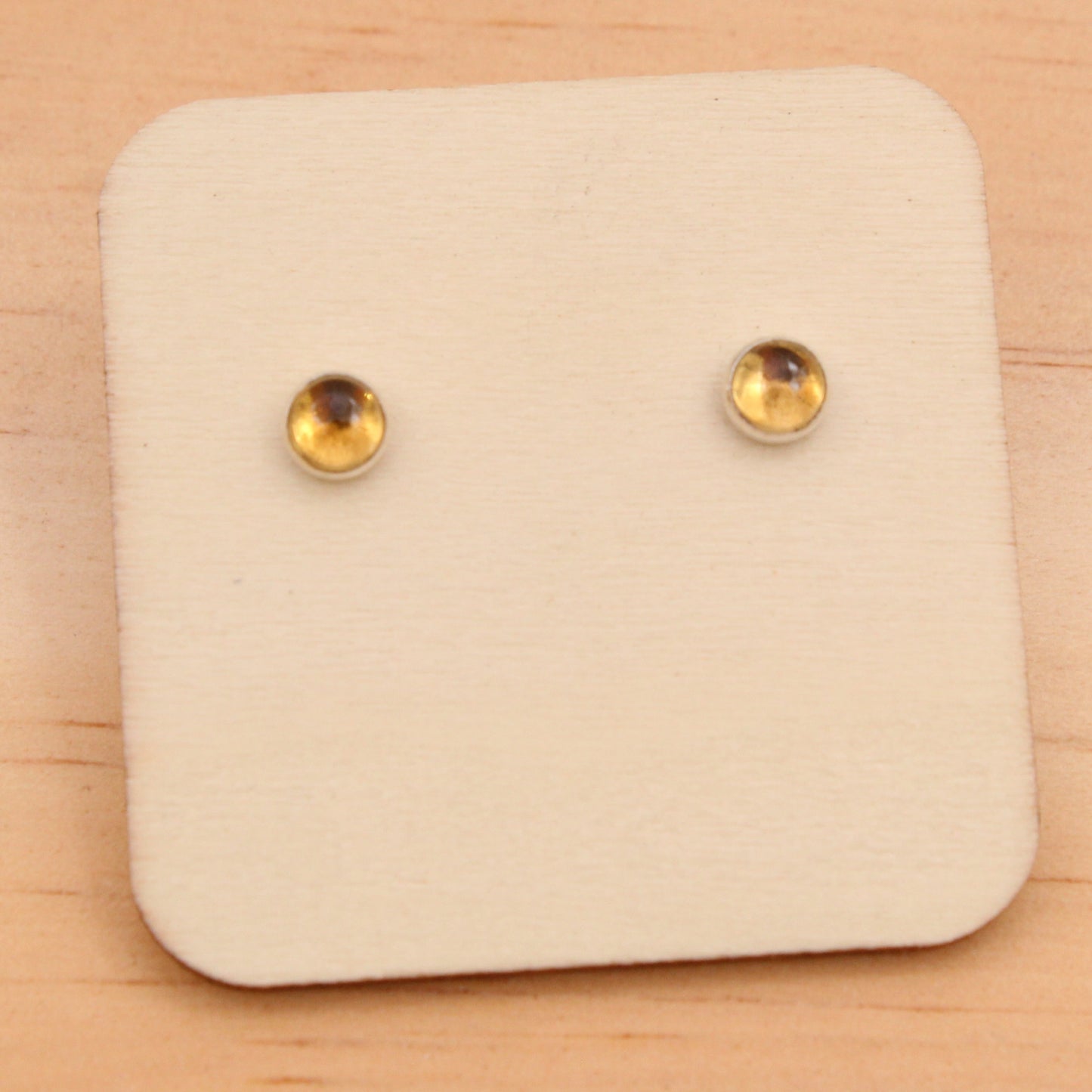 Citrine Studs