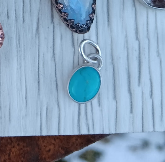 Small Campitos Turquoise (Mexico Mined) Pendant