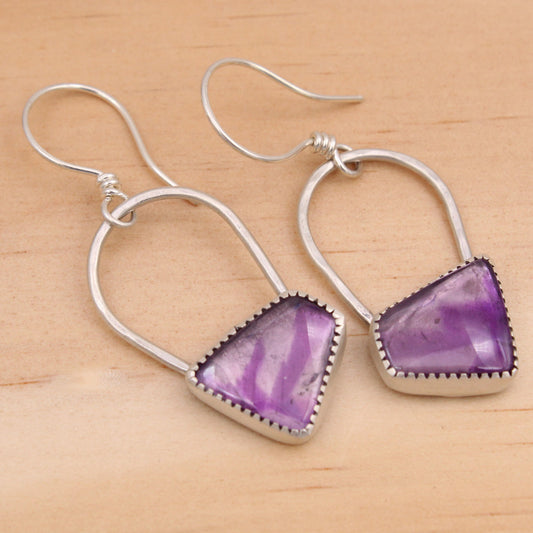 Amethyst Dangle Earrings