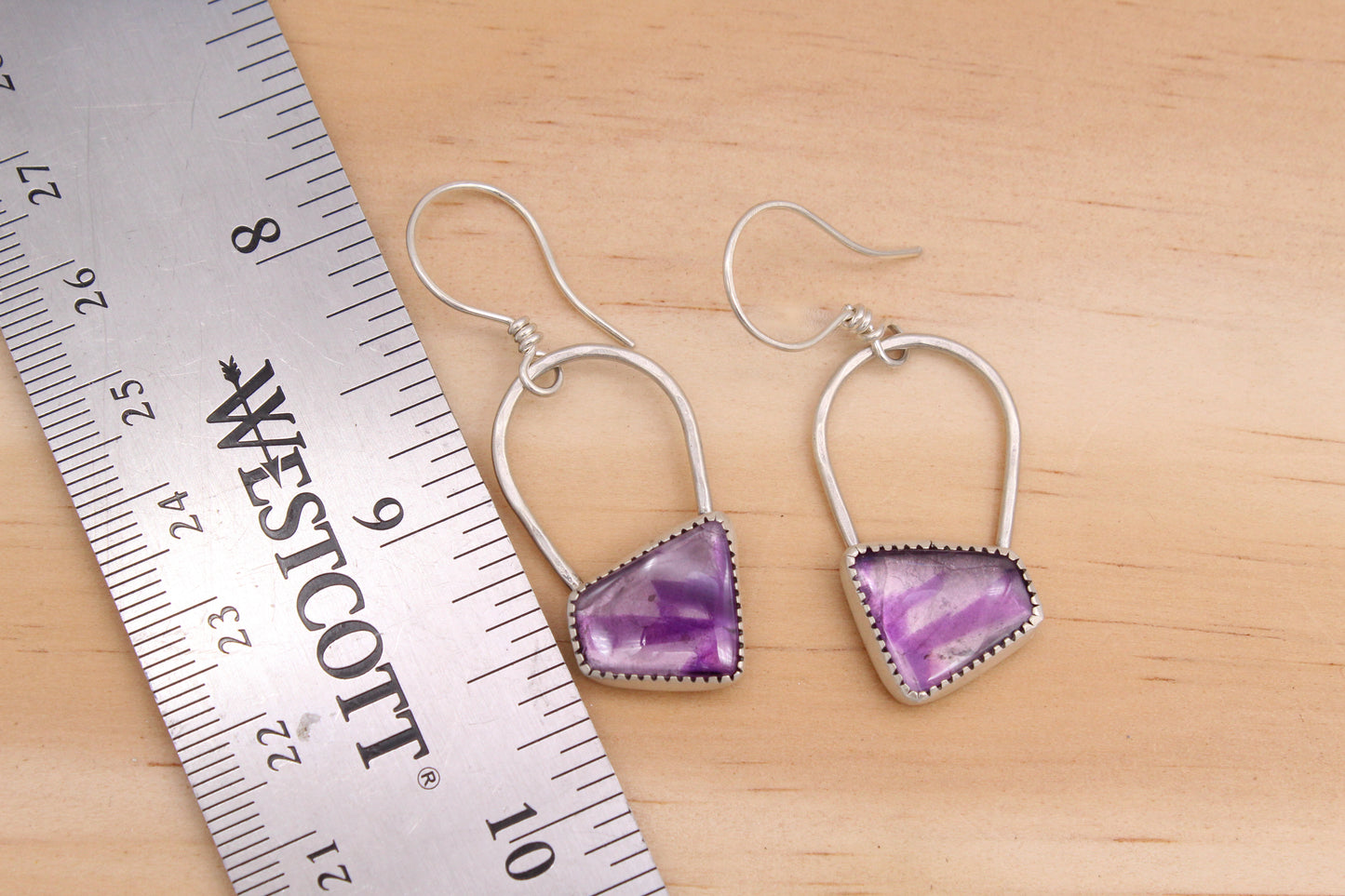 Amethyst Dangle Earrings