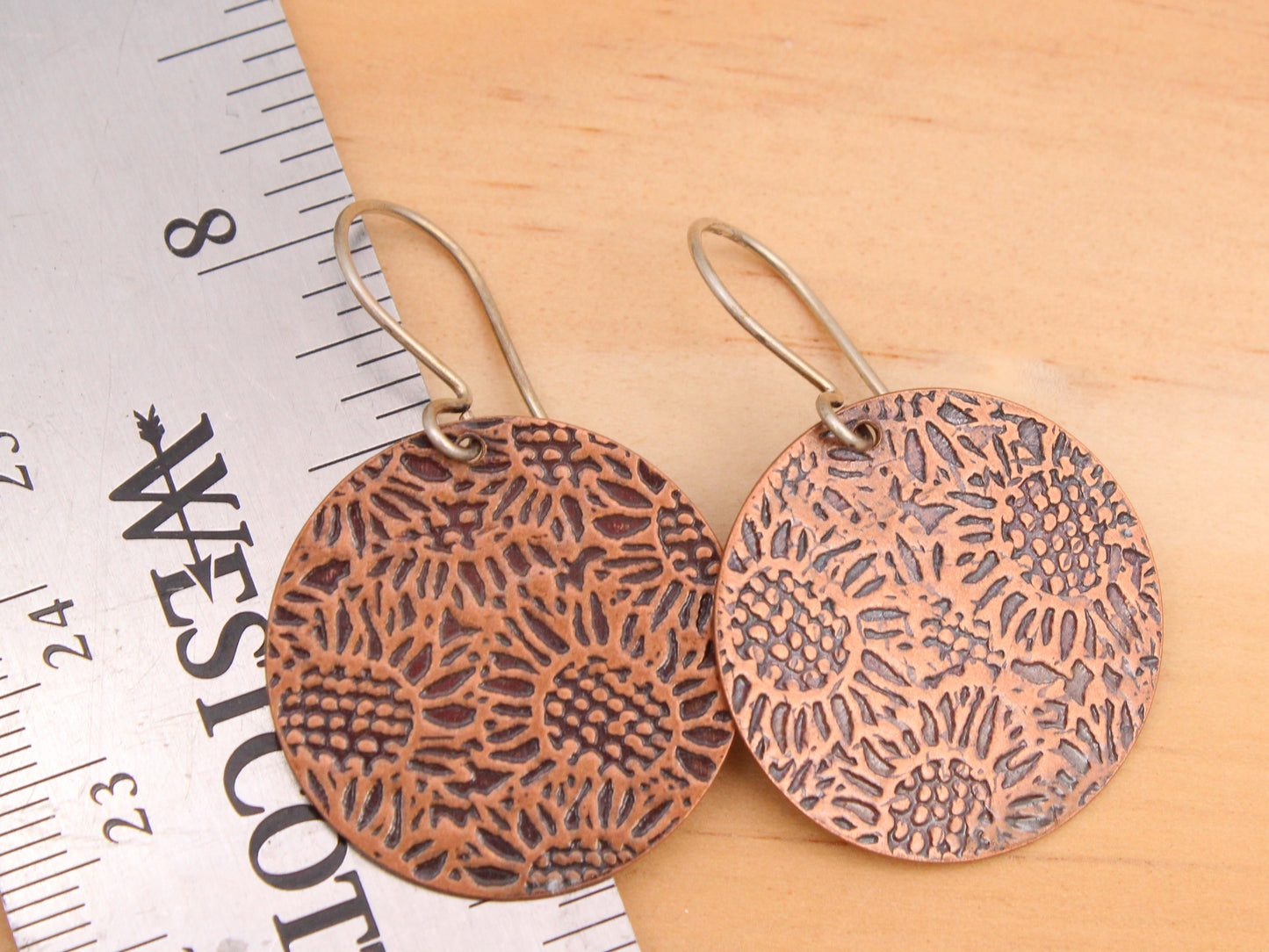 Sunflower Dangle Earrings