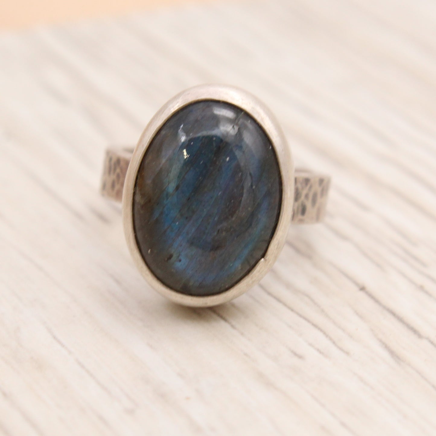 Labradorite Ring Size 5