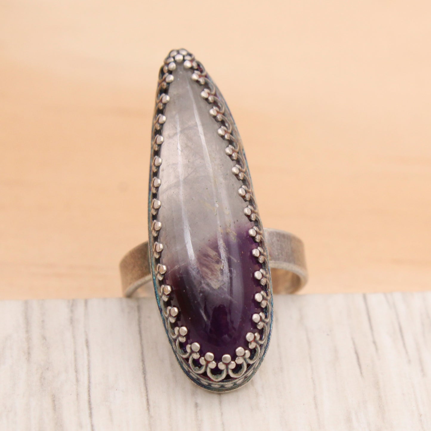 Amethyst Ring Size 6 1/2