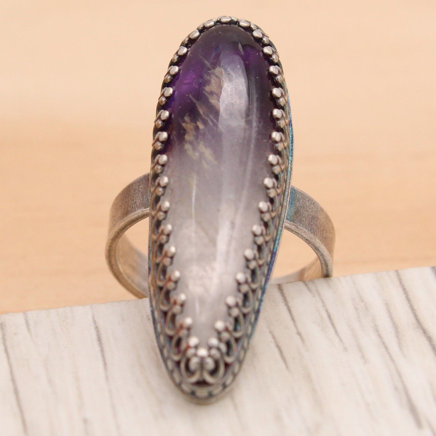 Amethyst Ring Size 6 1/2