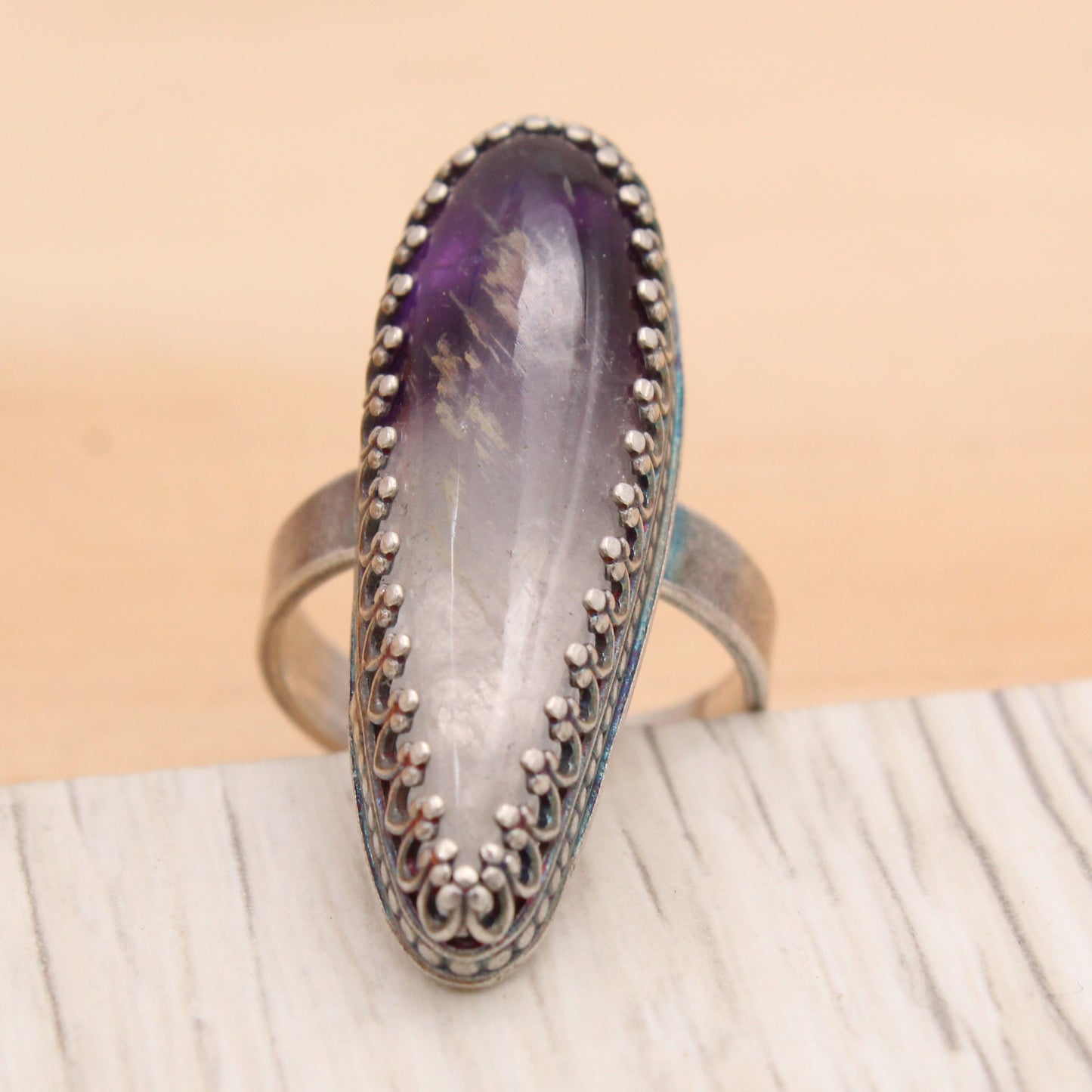 Amethyst Ring Size 6 1/2