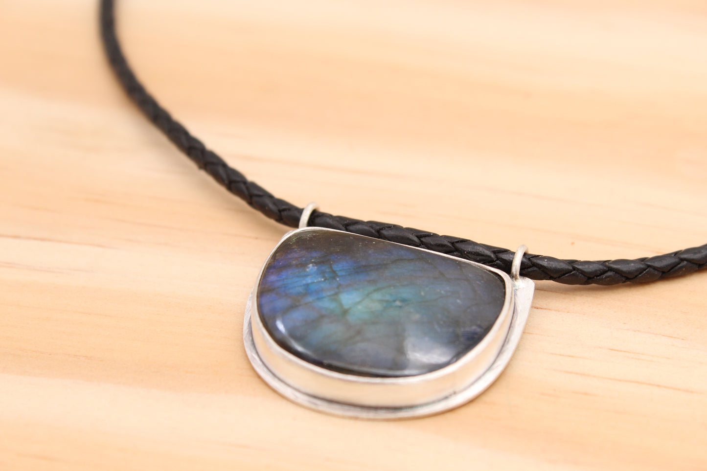 Labradorite Slide Necklace