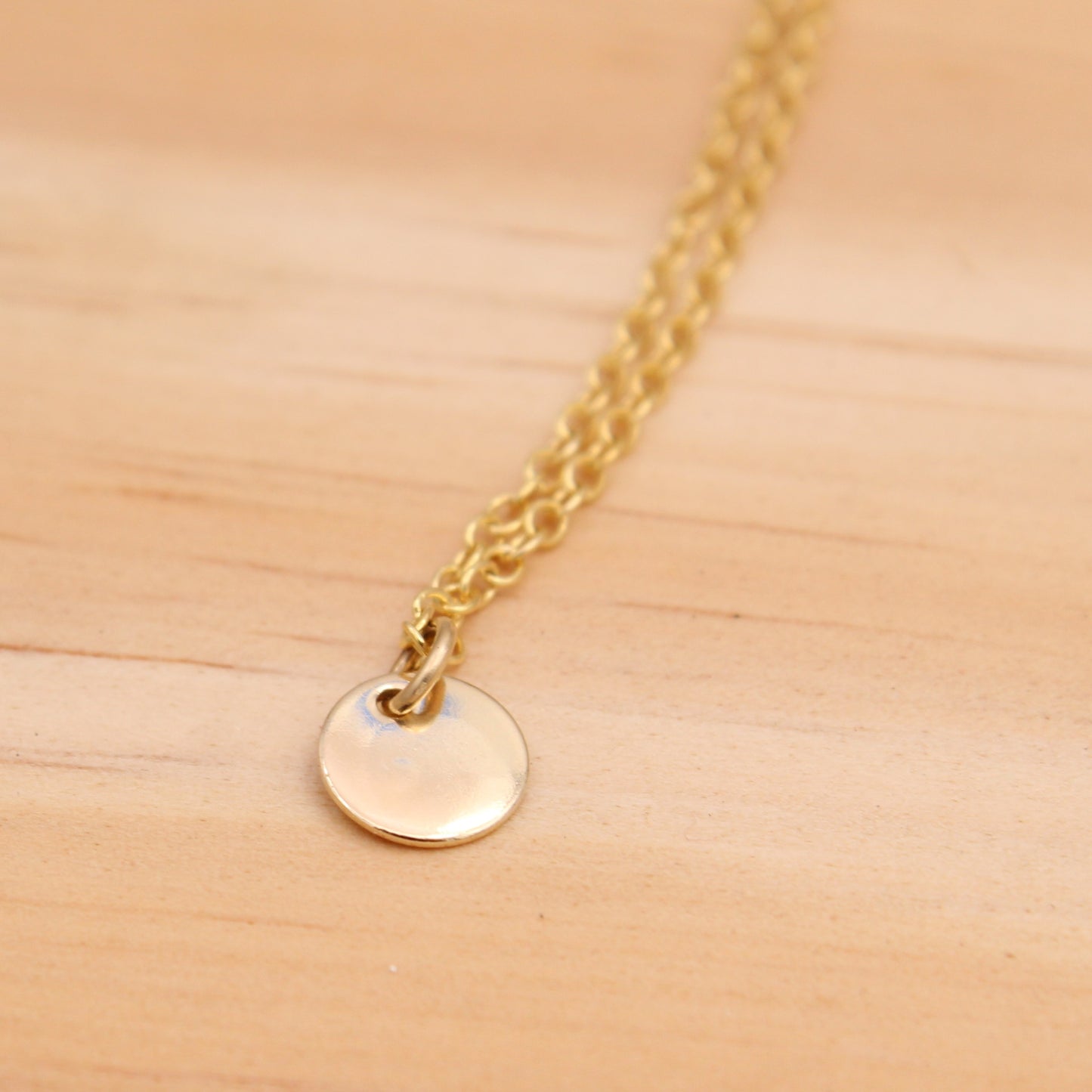 Gold Filled Mountain Necklace