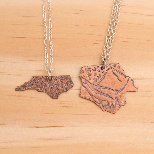 NC or Ashe County Necklace