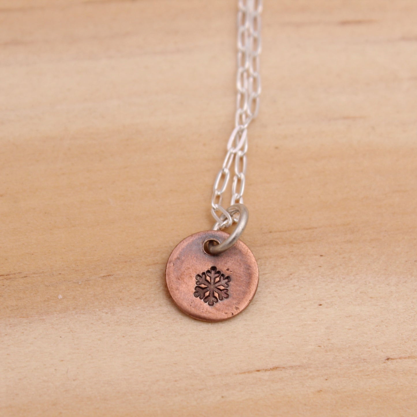 Stamped Copper Necklace - Animals and More