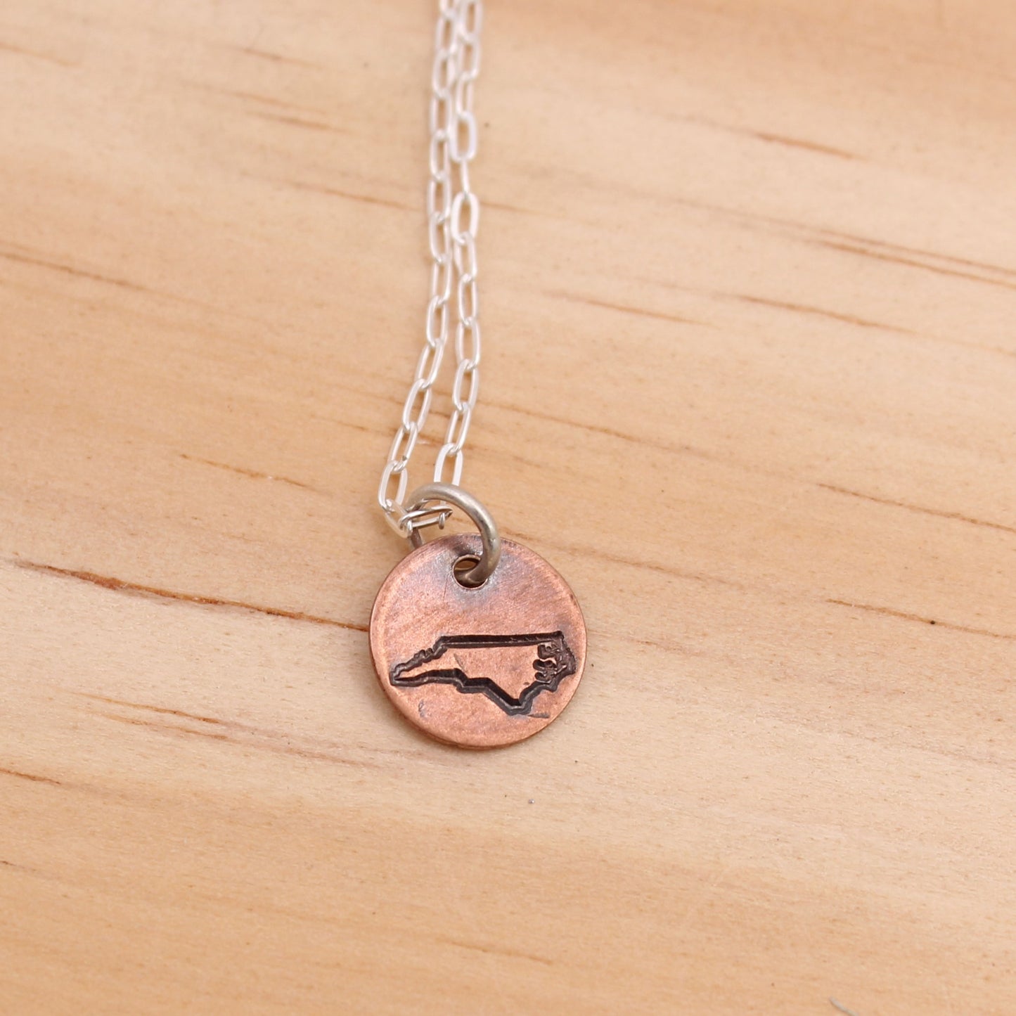 Stamped Copper Necklace - Animals and More