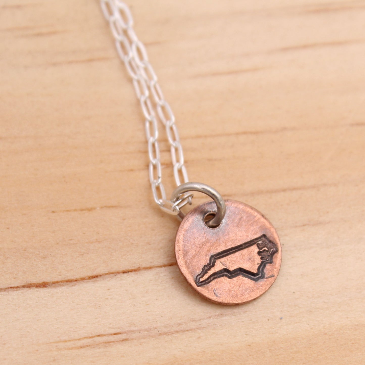 Stamped Copper Necklace - Animals and More