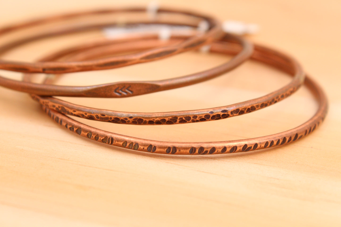 Copper Bangle Bracelets