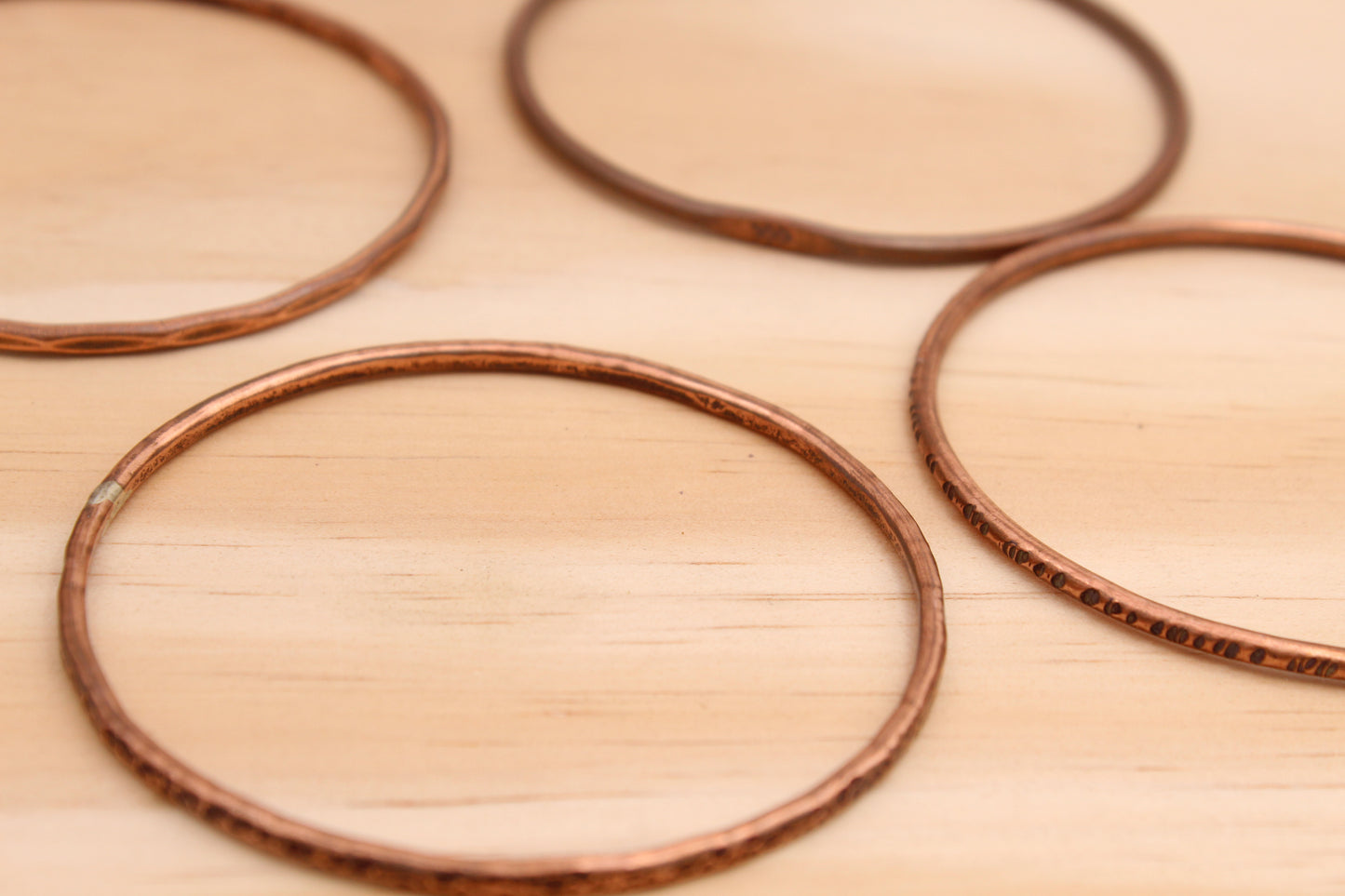 Copper Bangle Bracelets