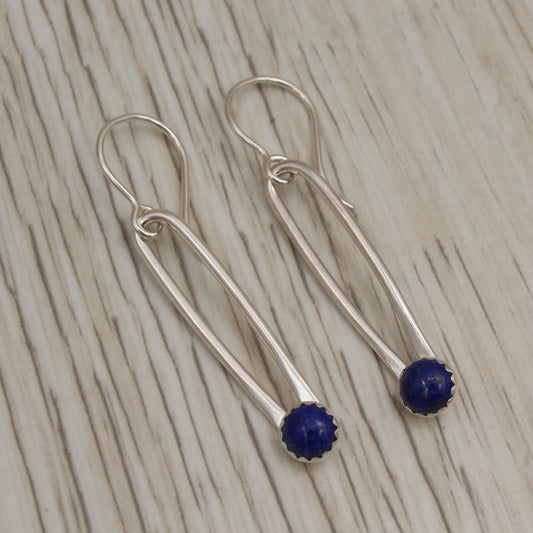 #3101 Lapis Dangle Earrings