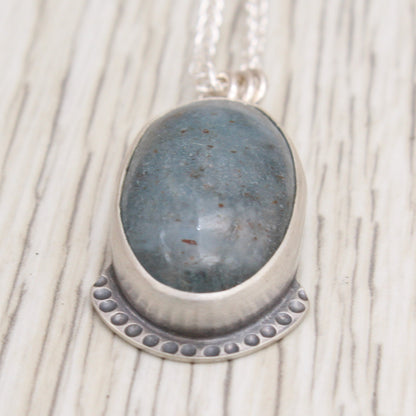 Natural Aquamarine Necklace