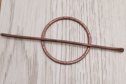 Reclaimed Copper Hair Clip