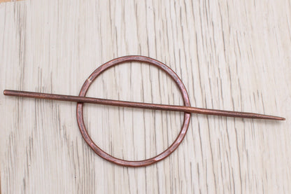 Reclaimed Copper Hair Clip
