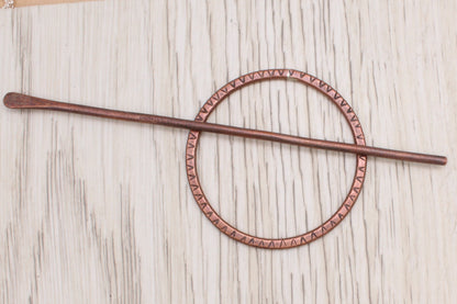 Reclaimed Copper Hair Clip