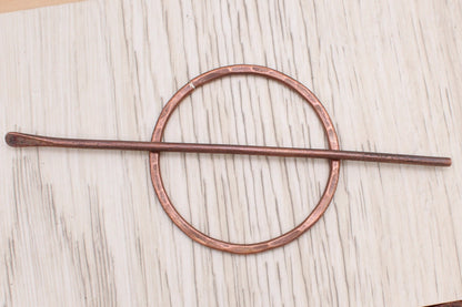 Reclaimed Copper Hair Clip