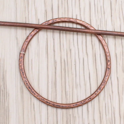 Reclaimed Copper Hair Clip