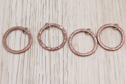 Hammered Circle Necklace