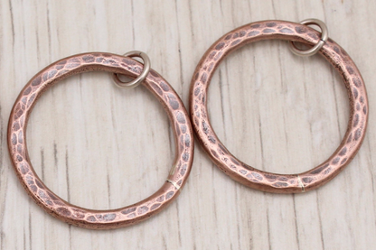 Hammered Circle Necklace