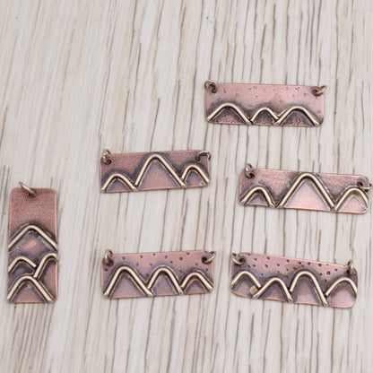 Mountain Scene Necklace