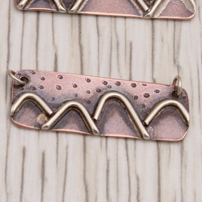 Mountain Scene Necklace