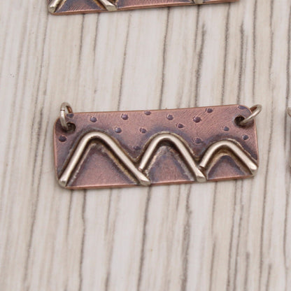 Mountain Scene Necklace
