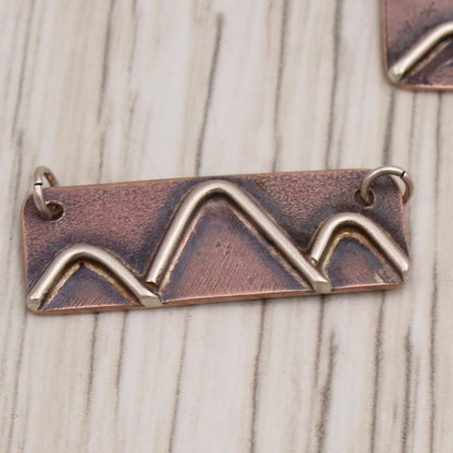 Mountain Scene Necklace