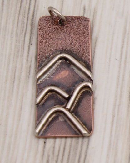 Mountain Scene Necklace