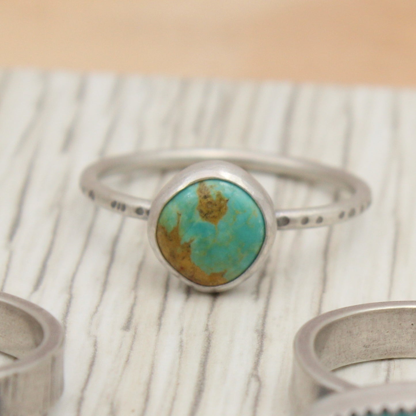 Size 10 1/4 Tyrone Turquoise Ring
