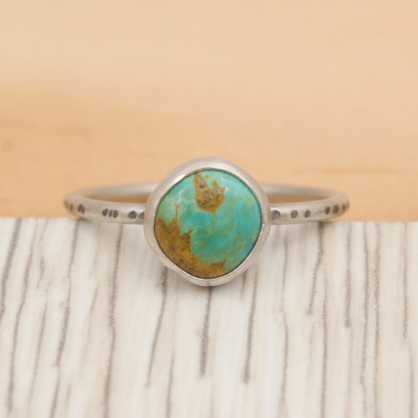 Size 10 1/4 Tyrone Turquoise Ring