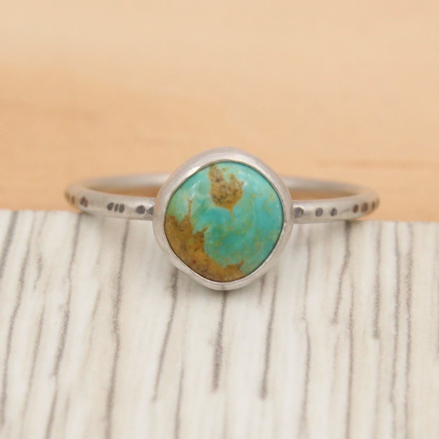 Size 10 1/4 Tyrone Turquoise Ring