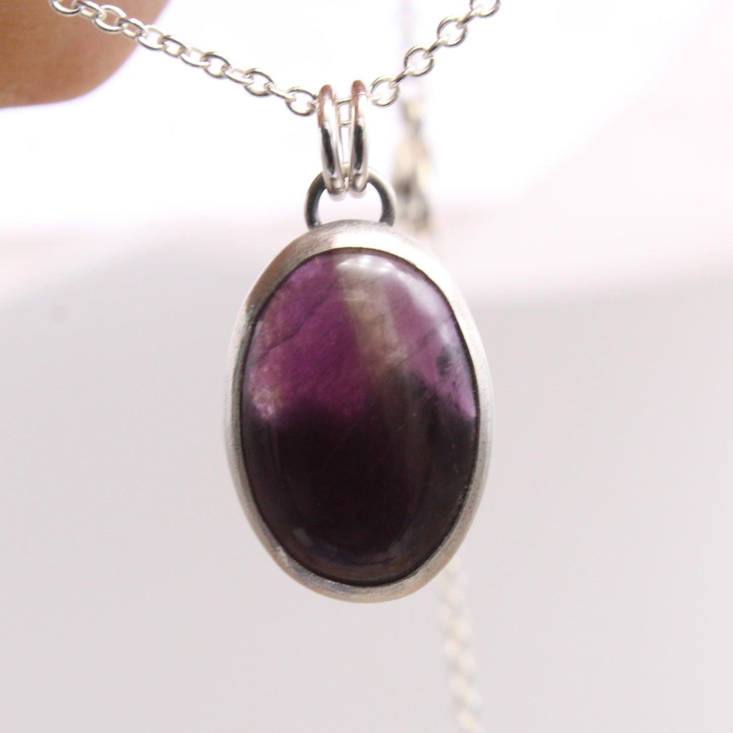 Amethyst Mountain Necklace