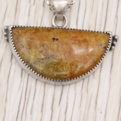 Yellow Agate Necklace
