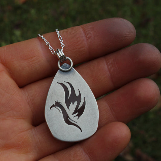 Montana Agate with Phoenix