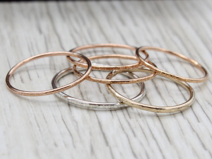 Stack Ring - Sterling Silver