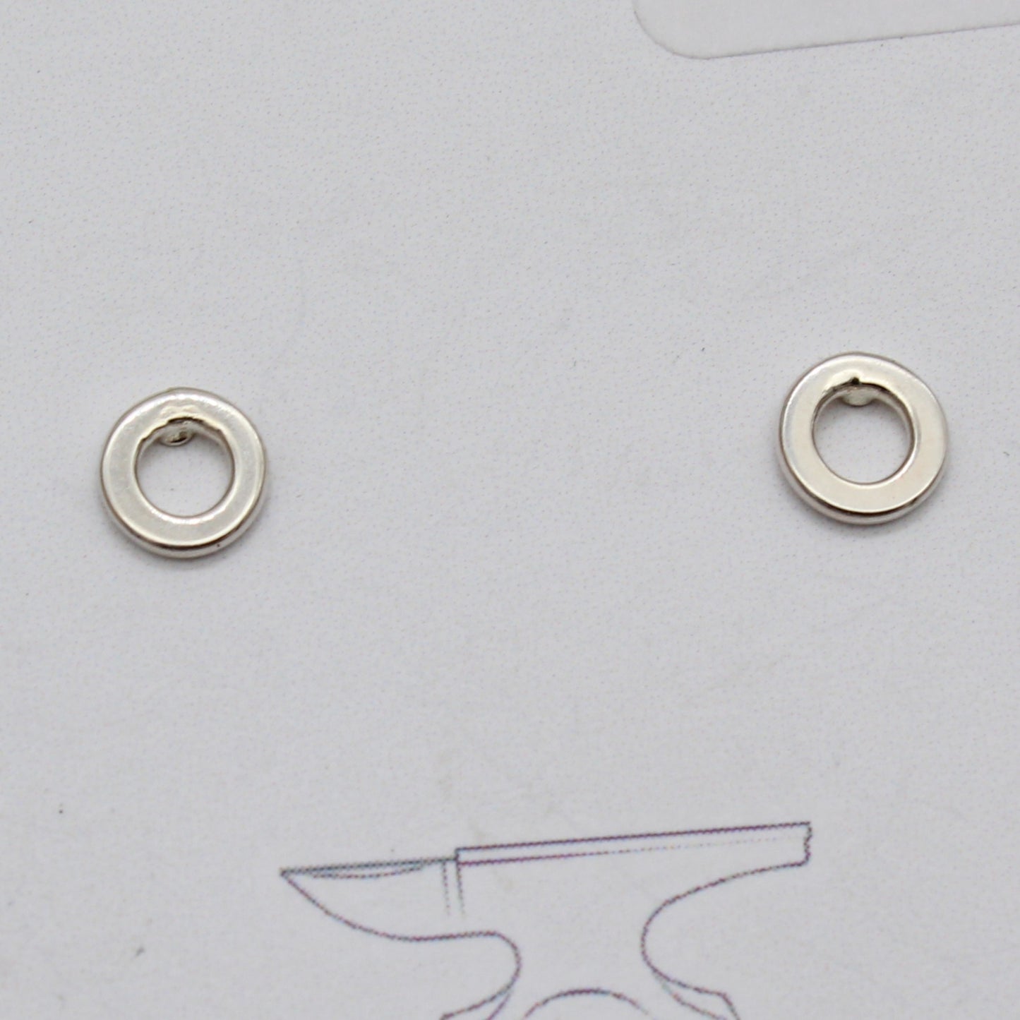 Sterling Silver Bar Studs