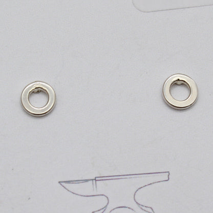 Sterling Silver Bar Studs